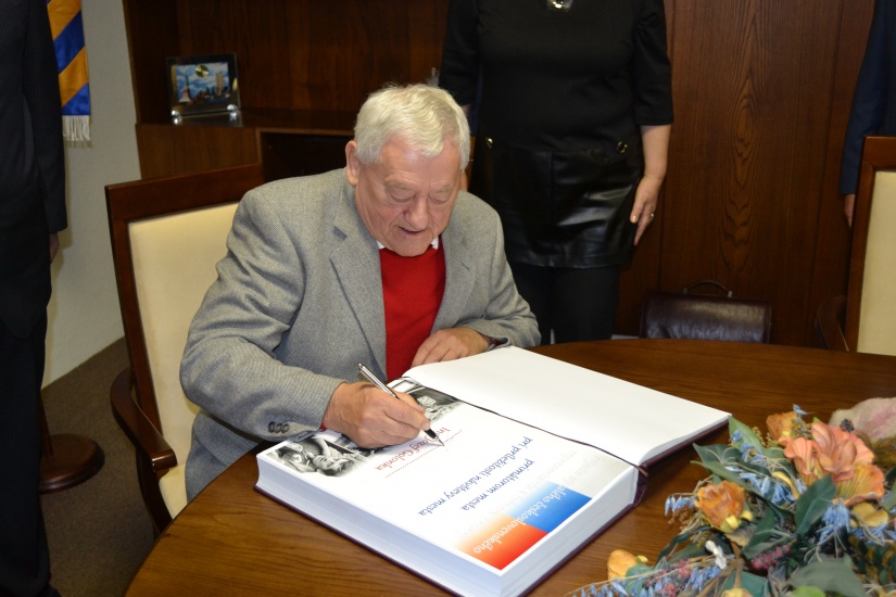 Primátor prijal Jozefa Golonku