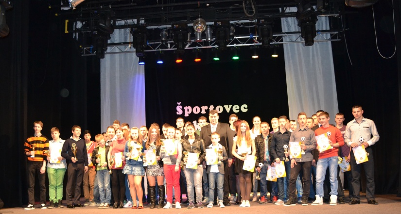 Najlepší športovci a kolektívy mesta Vranov nad Topľou za rok 2013