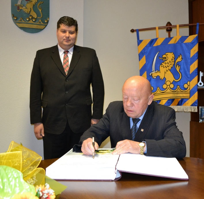 Slávnostné prijatie Jozefa Švarbalíka