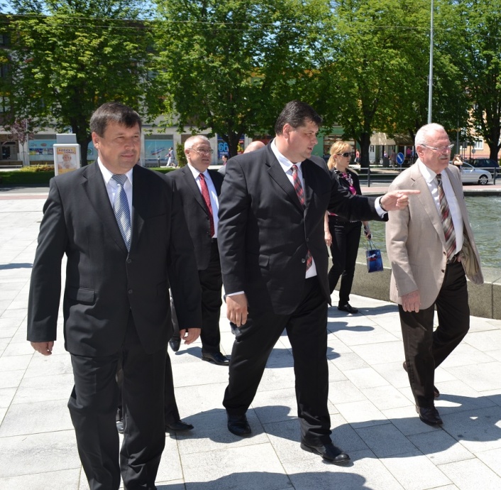Prezident Slovenskej republiky navštívil mesto Vranov nad Topľou