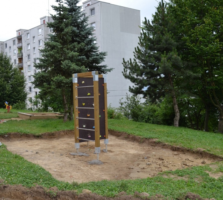 Lezecká stena na Okulke