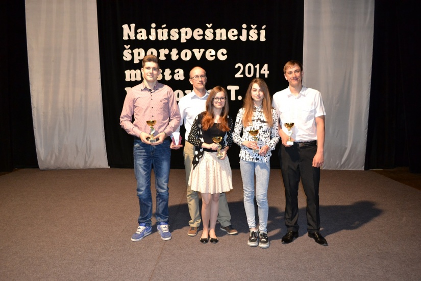 Najúspešnejší športovci a najúspešnejšie kolektívy mesta Vranov nad Topľou za rok 2014