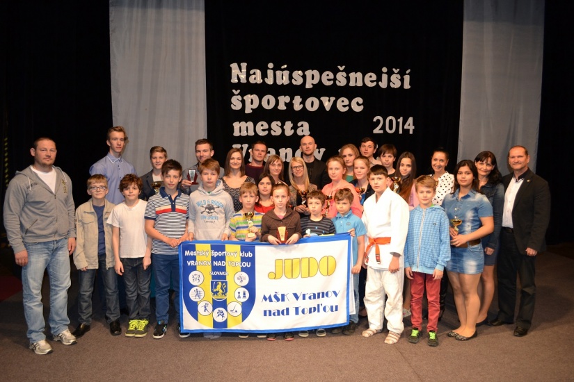 Najúspešnejší športovci a najúspešnejšie kolektívy mesta Vranov nad Topľou za rok 2014