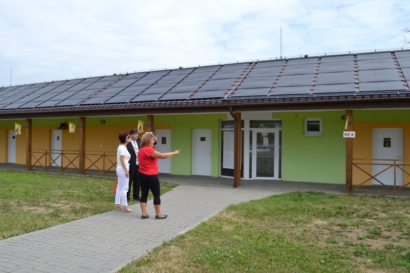 Vodu v bazénoch ohrievajú slnečné kolektory