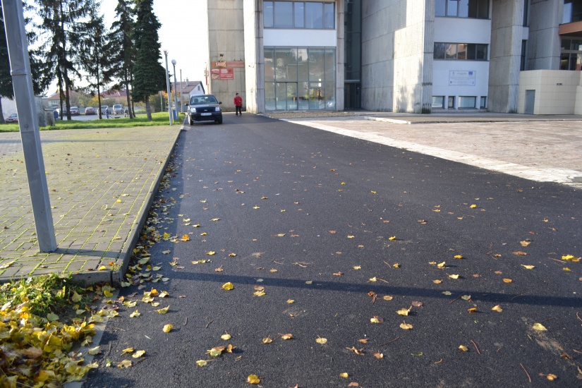 Plocha pri Dome kultúry po zrealizovaní opravy