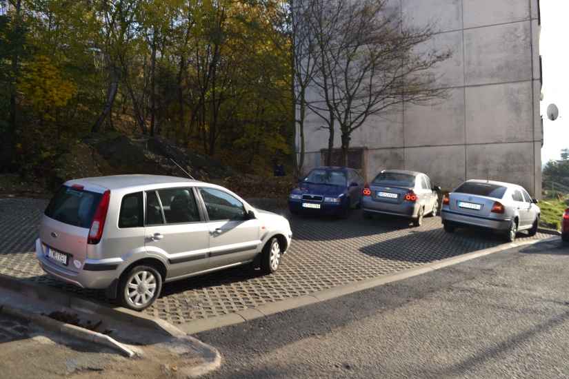 Spevnená plocha na Okulke po zrealizovaní opravy