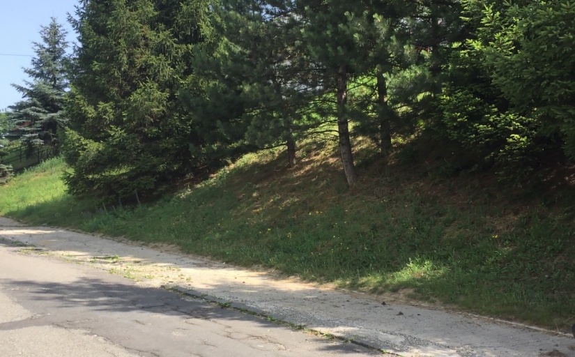 Plocha na Sídlisku 1. mája nad BD G pred úpravou