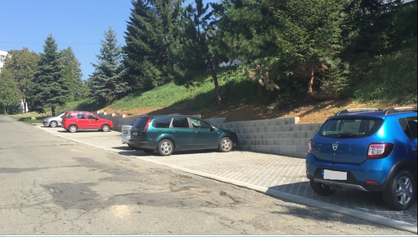 Plocha na Sídlisku 1. mája nad BD G po úprave