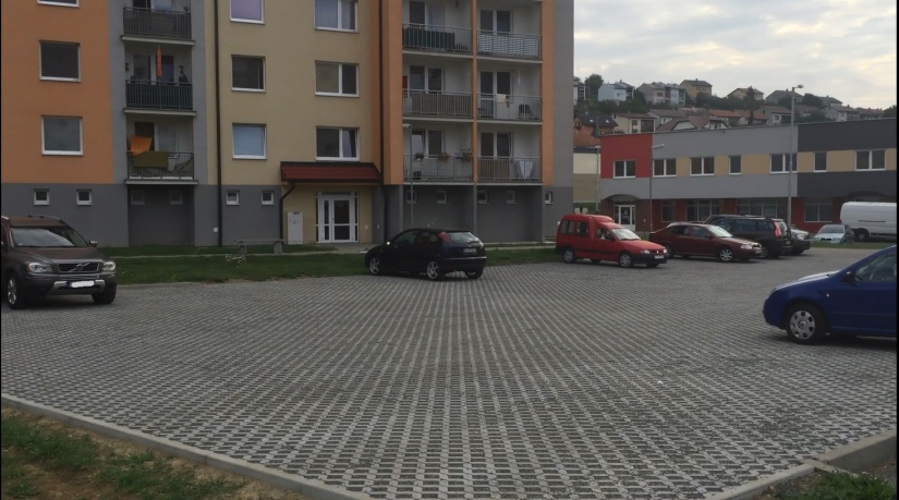 Plocha na Lúčnej za BD 2717 po úprave