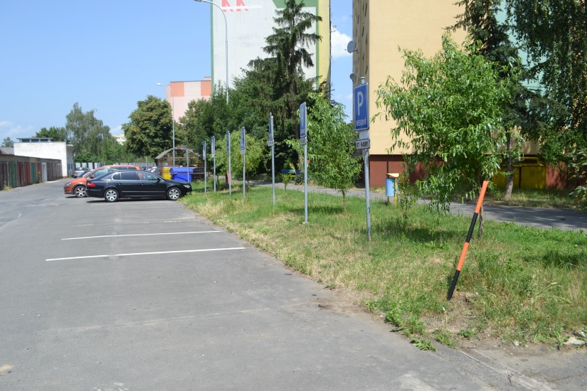 Plocha na Sídlisku II. pred úpravou