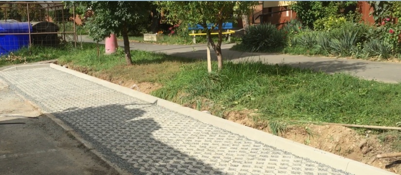 Plocha na Sídlisku II. po úprave