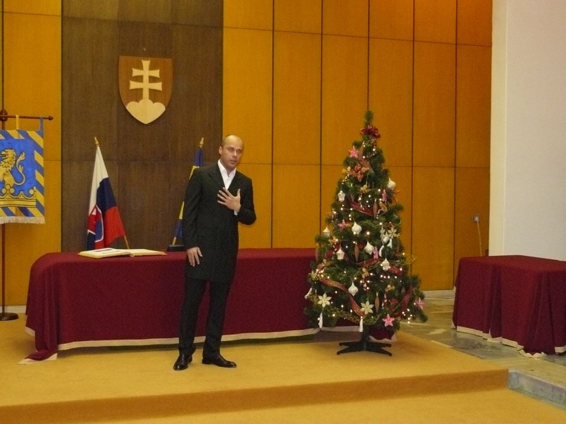 Vystúpenie  operného speváka Igora Kucera