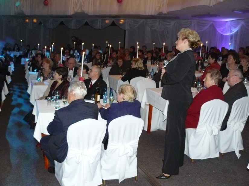 Pani Anna Benková v hľadisku