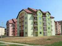 Nové bytové domy na sídlisku Lúčna