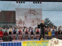 Slávnostný program pri Dome kultúry