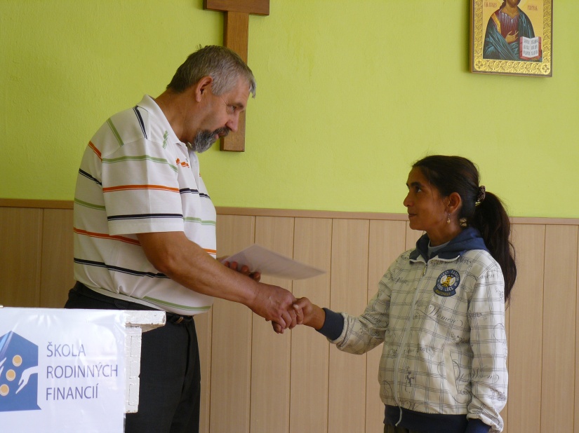 Odovzdanie ocenení - Danka