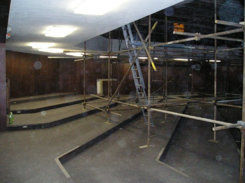 Dom kultúry - estrádna sála počas obnovy