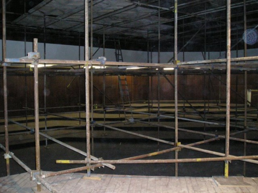 Dom kultúry - estrádna sála počas obnovy