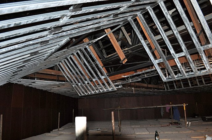 Dom kultúry - estrádna sála počas obnovy