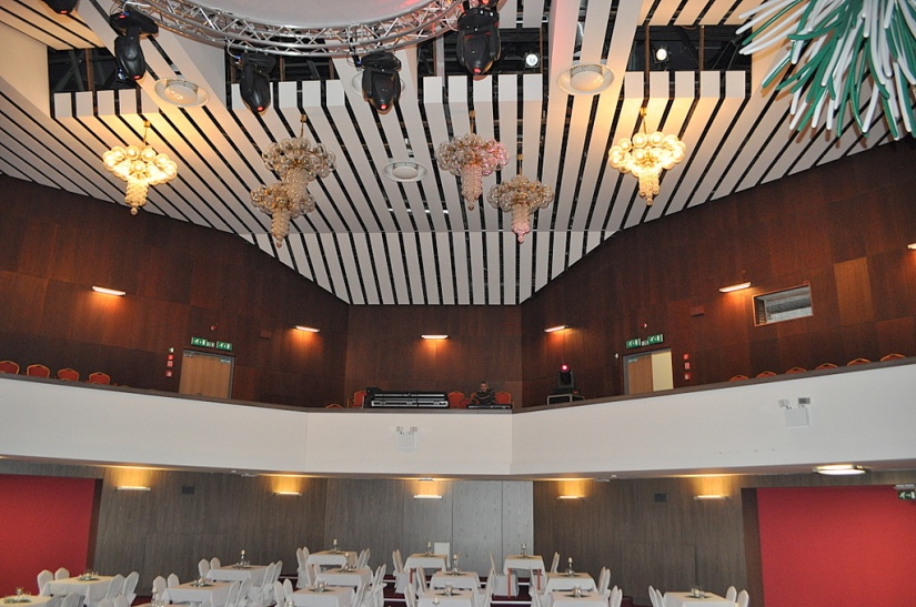 Estrádna sála DK- pohľad na balkón