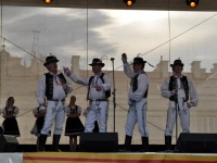 Rzeszow -rynek- koncert folklórneho súboru Orgonina