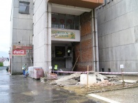 Dom kultúry - výstavba vstupu do budúceho centra mládeže