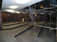 Dom kultúry - estrádna sála počas obnovy