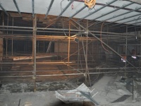 Dom kultúry - estrádna sála počas obnovy