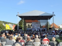 Koncert detských folklórnych súborov vo Vranove n. T. 17. septembra 2010